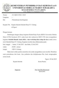 Contoh Surat Resmi Untuk Berbagai Jenis Keperluan Privy Blog