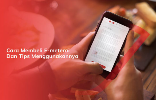 Cara Membeli E Meterai Dan Tips Menggunakannya