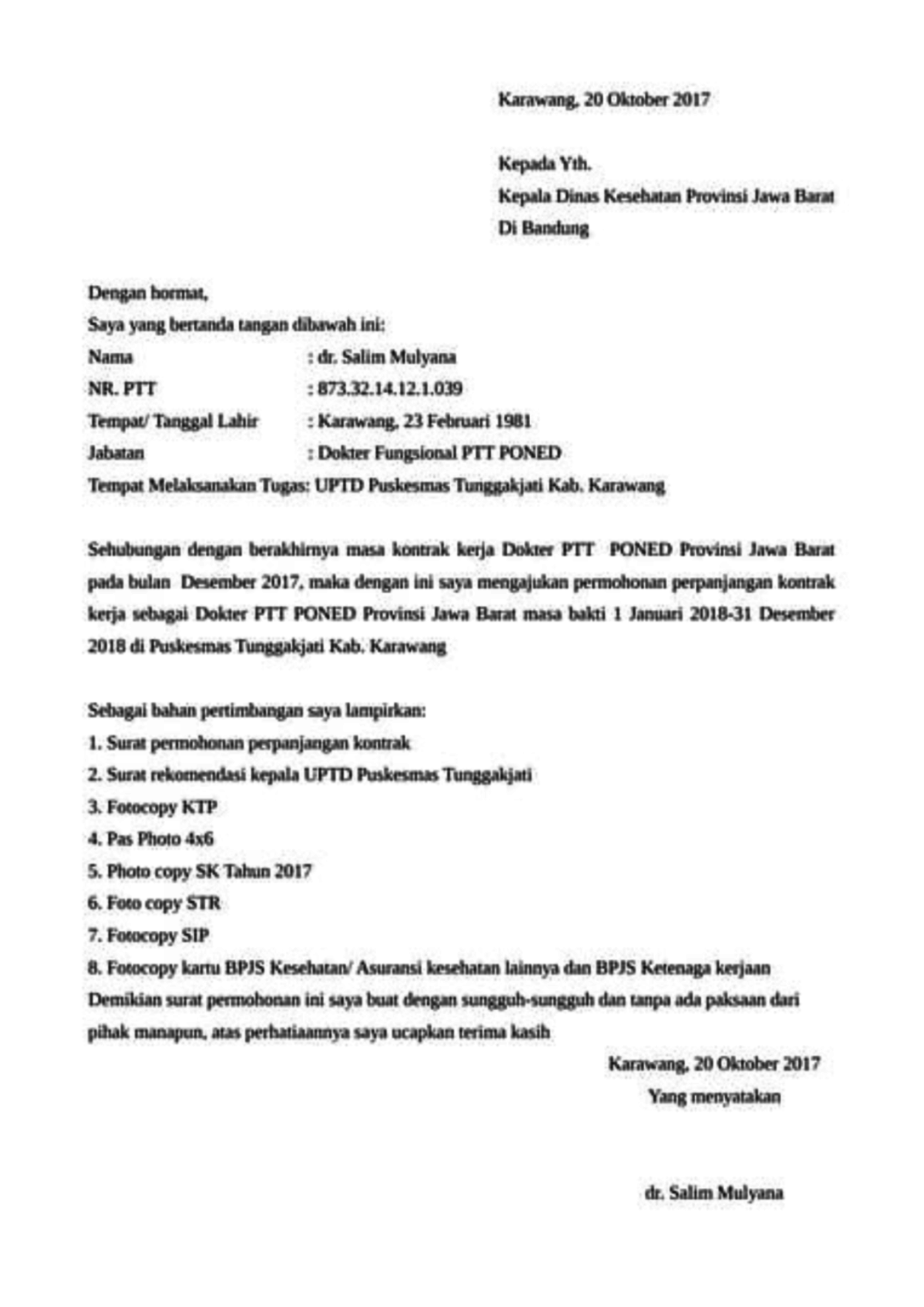 6 Contoh Surat Perpanjangan Kontrak Kerja Dan Cara Membuatnya