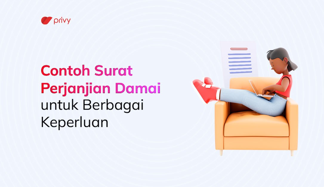 10 Contoh Surat Perjanjian Damai Untuk Berbagai Keperluan