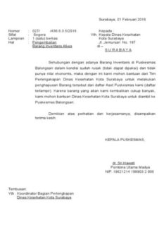 Contoh Surat Pengembalian Barang Dan Cara Membuatnya