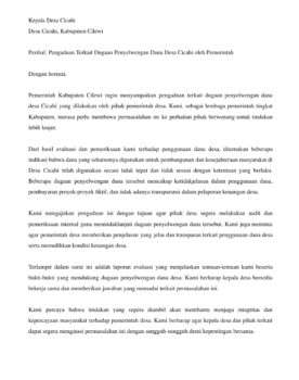 6 Contoh Surat Pengaduan Untuk Berbagai Keperluan | Privy Blog